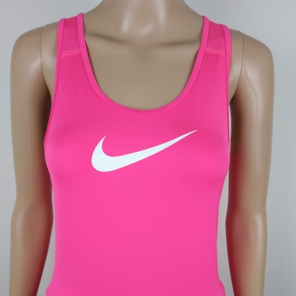 NWOT Nike Dri Fit Hot Pink Racerback Top - Picture 3 of 7